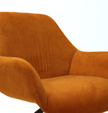 KantoormeubelenPlus Fauteuil Utsjoki Ribstof