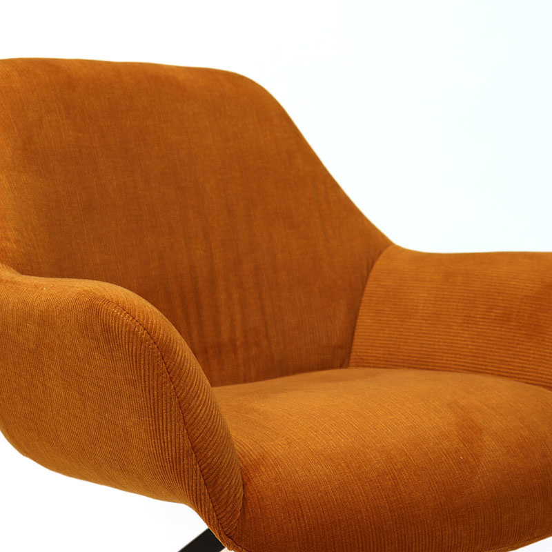 KantoormeubelenPlus Fauteuil Utsjoki Ribstof