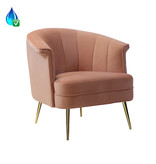 KantoormeubelenPlus Fauteuil Tyrnava Velvet