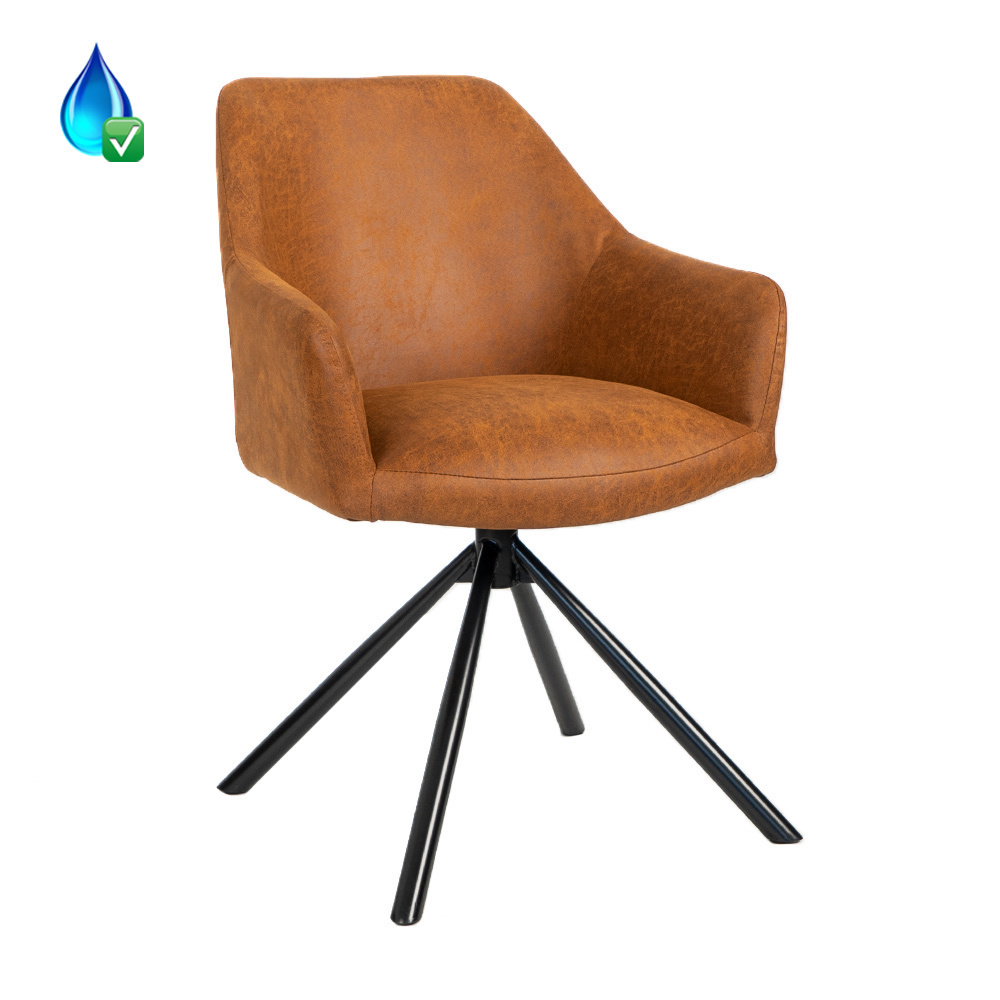 KantoormeubelenPlus Eetkamer - Vergaderstoel Toholampi Eco leer of Velvet