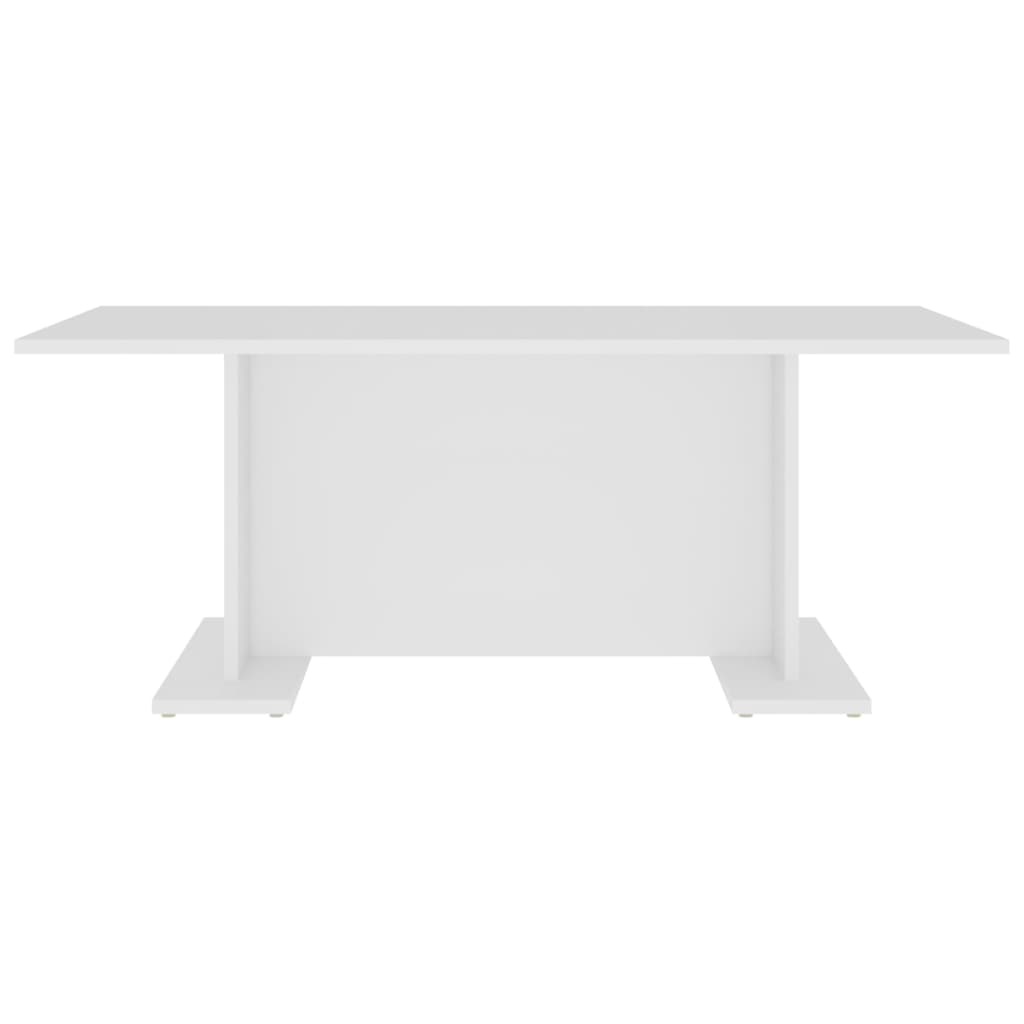 VidaXL Salontafel 103,5x60x40 cm spaanplaat wit