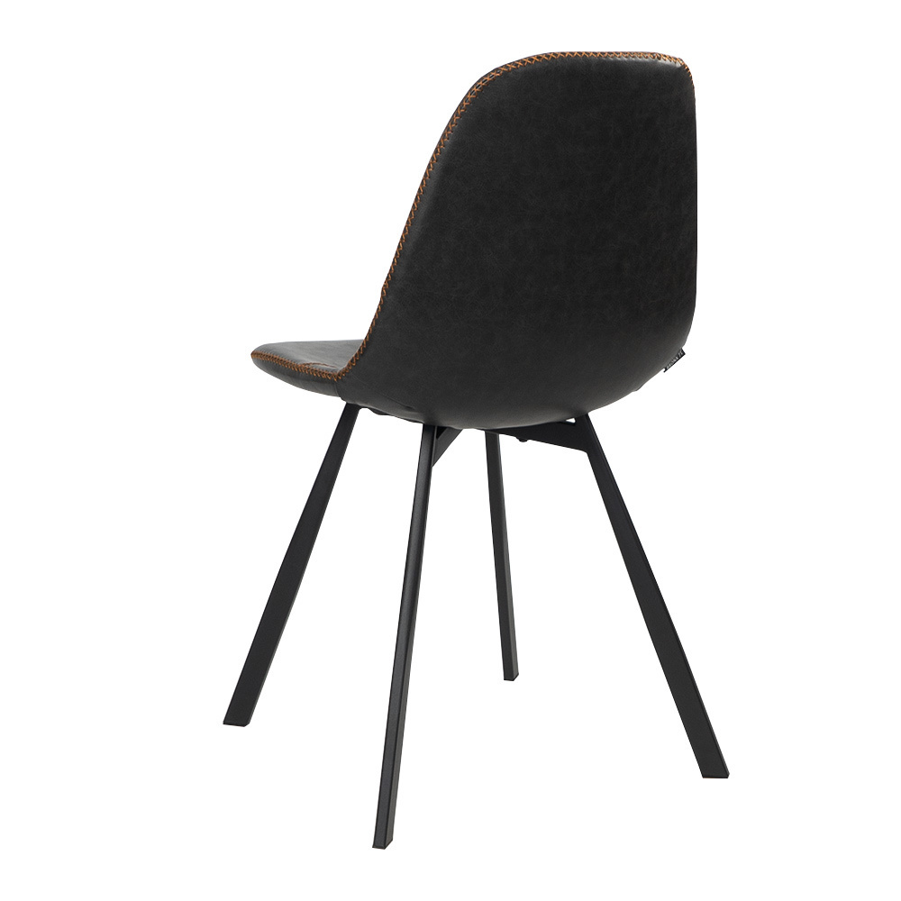 KantoormeubelenPlus Eetkamer - Vergaderstoel Sund Velvet of Eco Leer