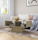 VidaXL Salontafel 103,5x50x44,5 cm spaanplaat sonoma eikenkleurig