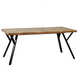 KantoormeubelenPlus Eettafel Sulkava acaciahout 180 x 90 cm