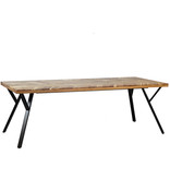 KantoormeubelenPlus Eettafel Sulkava acaciahout 230 x 100 cm