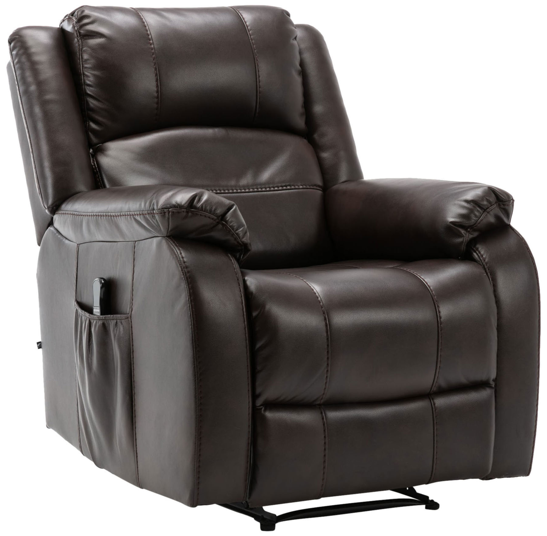 KantoormeubelenPlus Fauteuil Siilinjarvi Kunstleer met massagefunctie