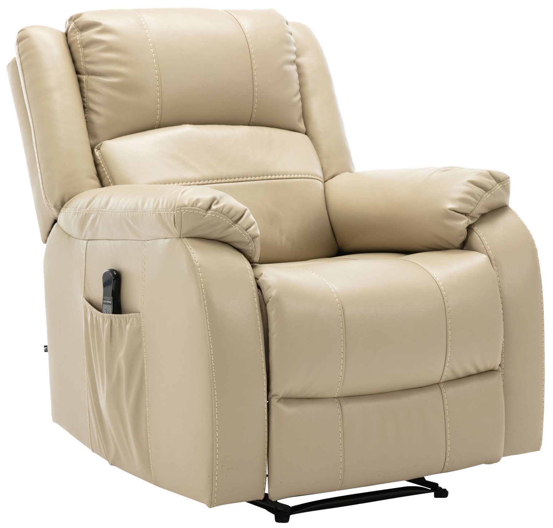 KantoormeubelenPlus Fauteuil Siilinjarvi Kunstleer met massagefunctie