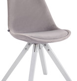 KantoormeubelenPlus Eetkamer - Bezoekersstoel Sievi Velvet Square legs WE