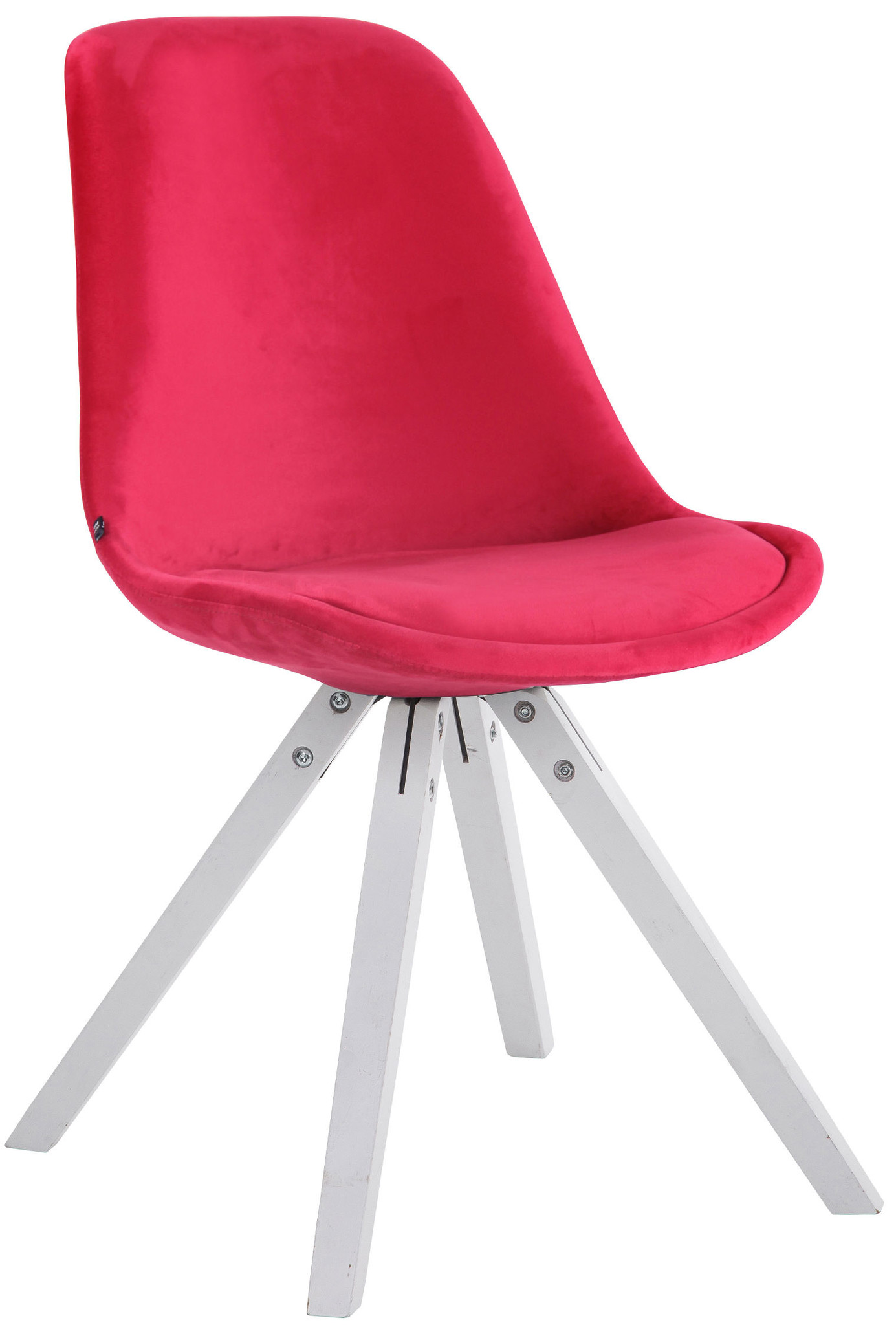 KantoormeubelenPlus Eetkamer - Bezoekersstoel Sievi Velvet Square legs WE