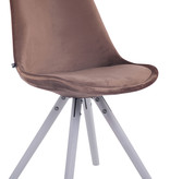 KantoormeubelenPlus Eetkamer - Bezoekersstoel Sievi Velvet Round legs WE