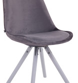 KantoormeubelenPlus Eetkamer - Bezoekersstoel Sievi Velvet Round legs WE