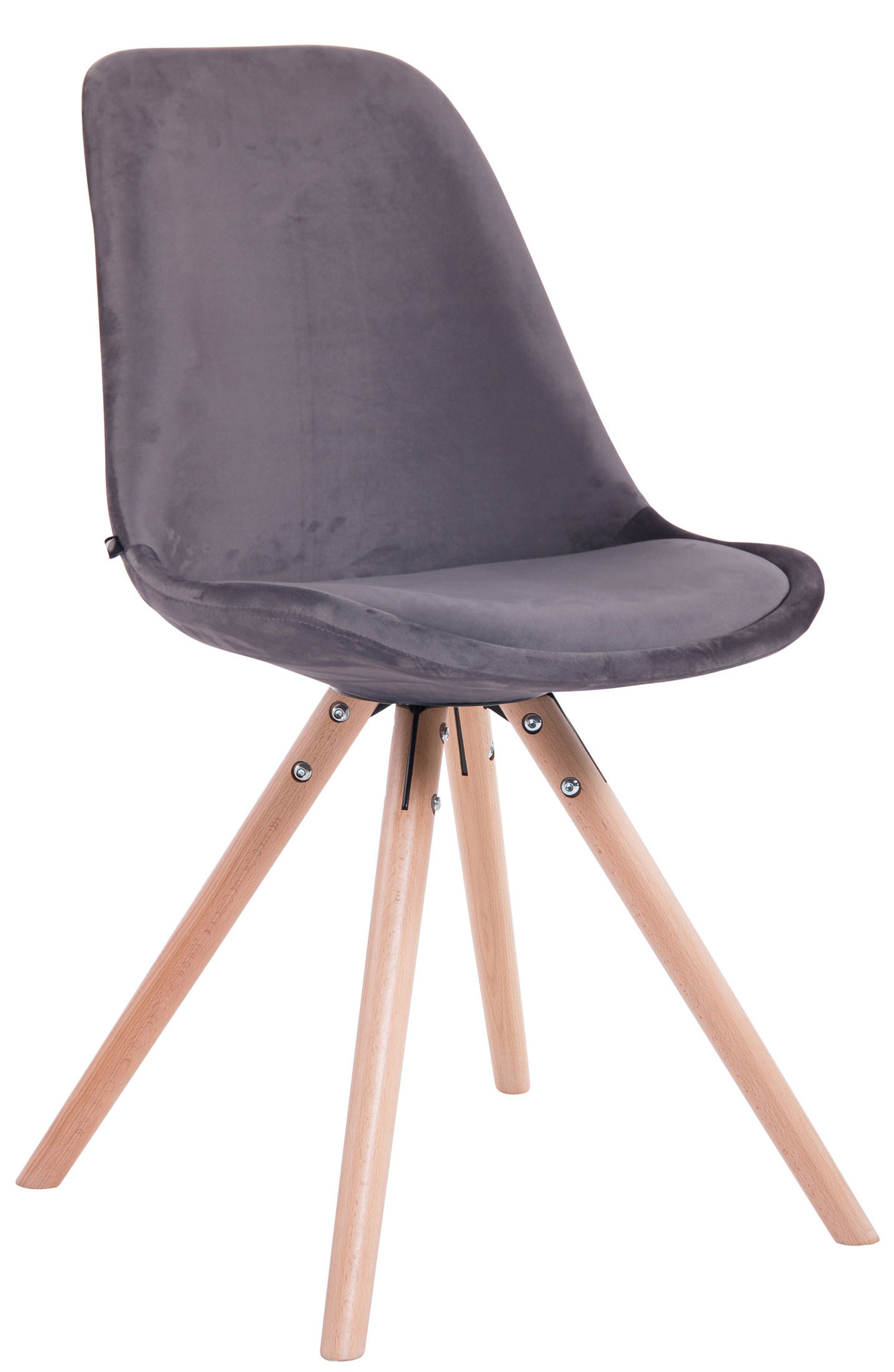 KantoormeubelenPlus Eetkamer - Bezoekersstoel Sievi Velvet Round legs NE