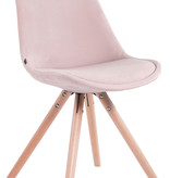 KantoormeubelenPlus Eetkamer - Bezoekersstoel Sievi Velvet Round legs NE