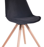 KantoormeubelenPlus Eetkamer - Bezoekersstoel Sievi Velvet Round legs NE