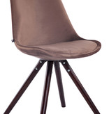 KantoormeubelenPlus Eetkamer - Bezoekersstoel Sievi Velvet Round legs CE