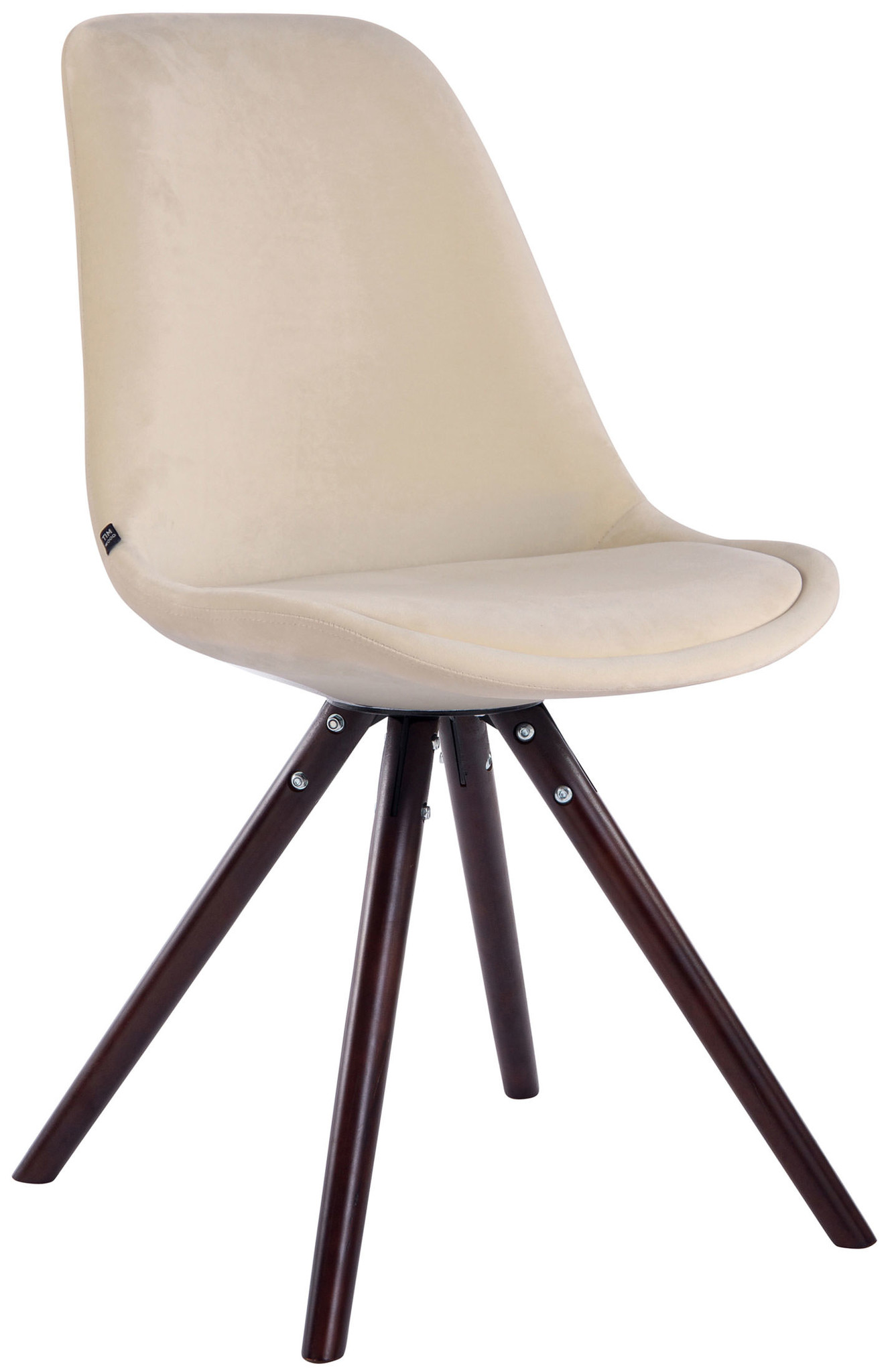 KantoormeubelenPlus Eetkamer - Bezoekersstoel Sievi Velvet Round legs CE