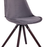 KantoormeubelenPlus Eetkamer - Bezoekersstoel Sievi Velvet Round legs CE