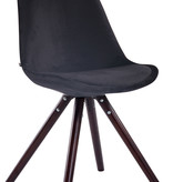 KantoormeubelenPlus Eetkamer - Bezoekersstoel Sievi Velvet Round legs CE