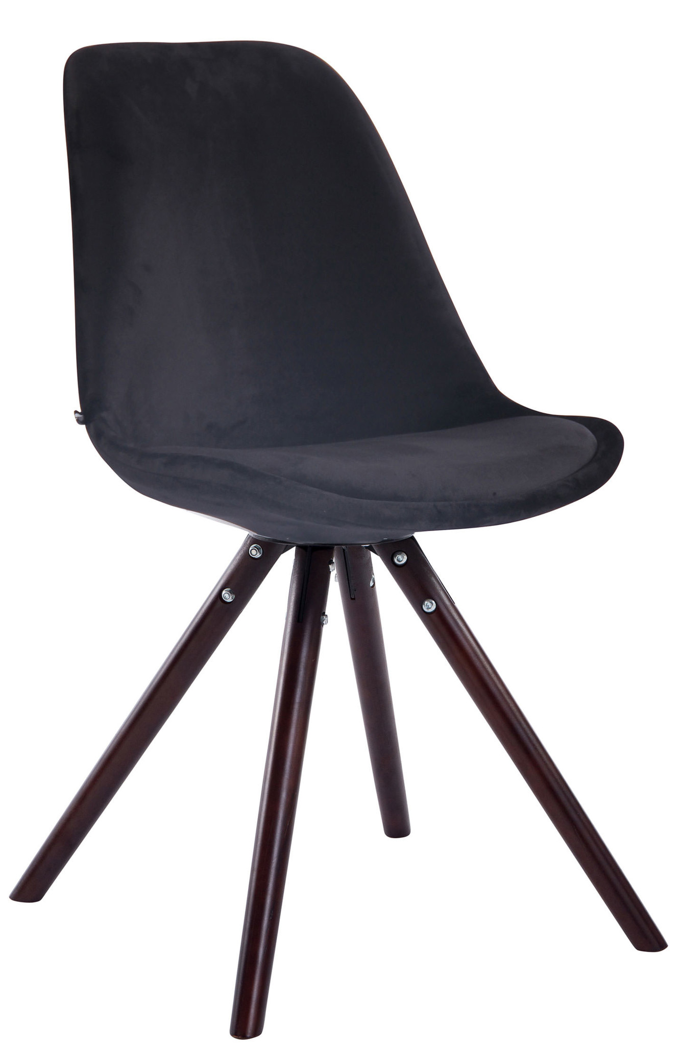 KantoormeubelenPlus Eetkamer - Bezoekersstoel Sievi Velvet Round legs CE