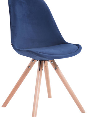 KantoormeubelenPlus Eetkamer - Bezoekersstoel Sievi Velvet Round legs N