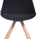 KantoormeubelenPlus Eetkamer - Bezoekersstoel Sievi Velvet Round legs N