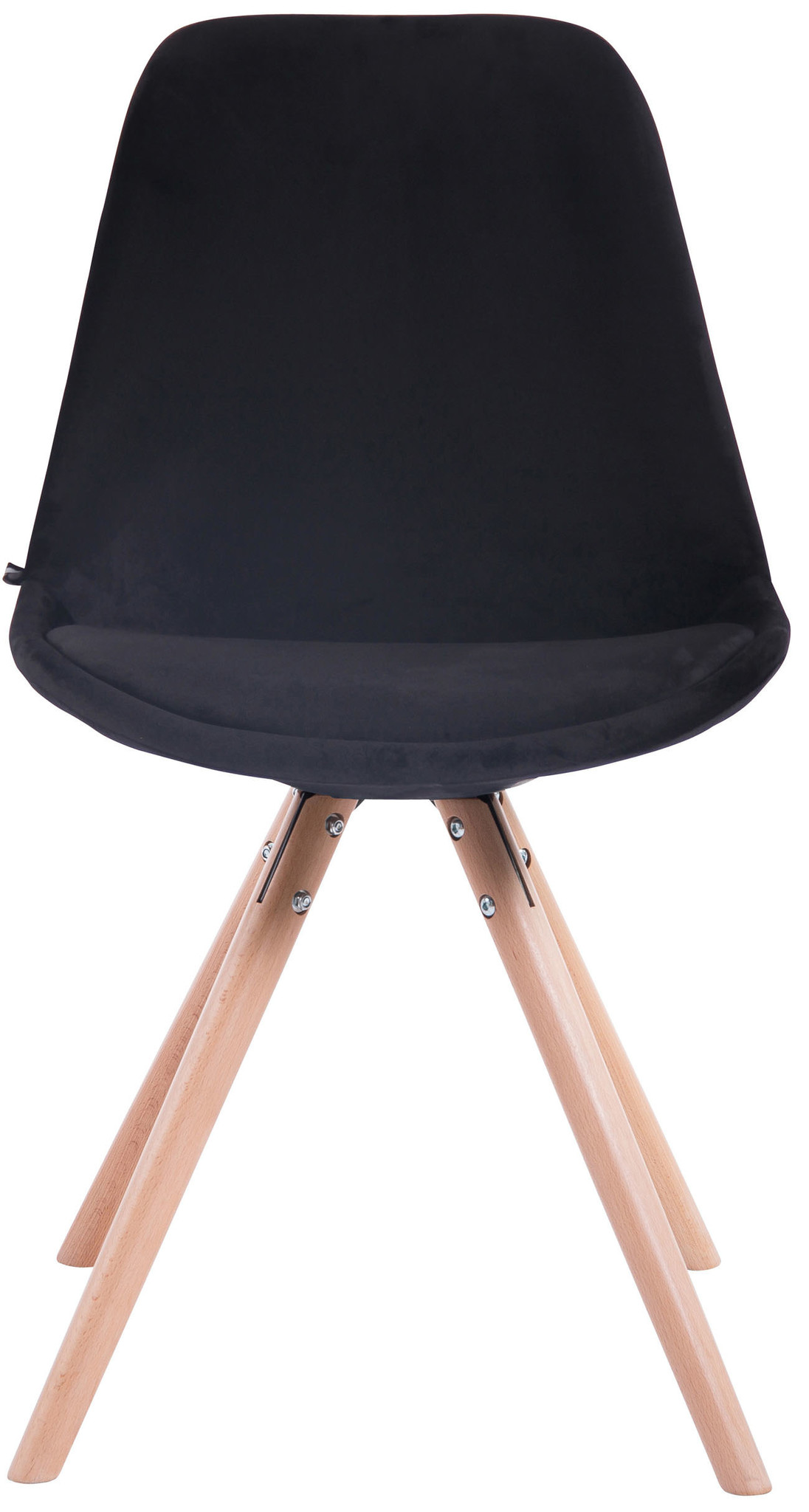 KantoormeubelenPlus Eetkamer - Bezoekersstoel Sievi Velvet Round legs N