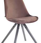 KantoormeubelenPlus Eetkamer - Bezoekersstoel Sievi Velvet Round legs G