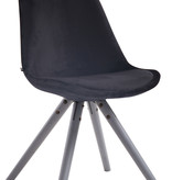 KantoormeubelenPlus Eetkamer - Bezoekersstoel Sievi Velvet Round legs G