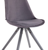 KantoormeubelenPlus Eetkamer - Bezoekersstoel Sievi Velvet Round legs G