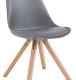 KantoormeubelenPlus Eetkamer - Bezoekersstoel Sievi Kunstleer Square legs NE