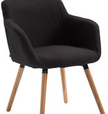 KantoormeubelenPlus Eetkamer - Bezoekersstoel Kauhajoki Stof NE