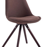 KantoormeubelenPlus Eetkamer - Bezoekersstoel Sievi Stof Round legs CE