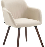 KantoormeubelenPlus Eetkamer - Bezoekersstoel Kauhajoki Stof WAL