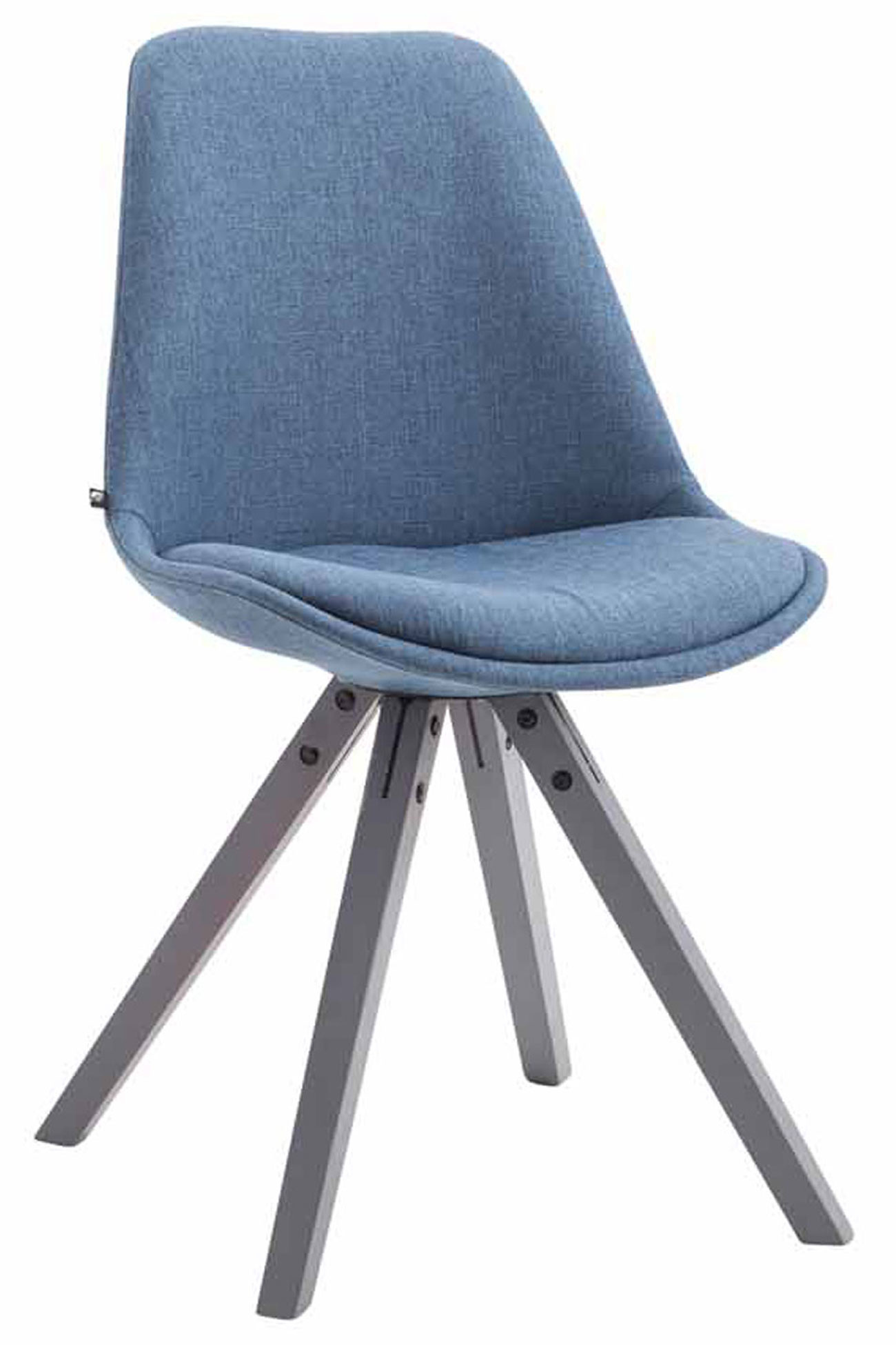 KantoormeubelenPlus Eetkamer - Bezoekersstoel Sievi Stof Square legs G