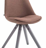 KantoormeubelenPlus Eetkamer - Bezoekersstoel Sievi Stof Square legs G