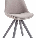 KantoormeubelenPlus Eetkamer - Bezoekersstoel Sievi Stof Square legs G