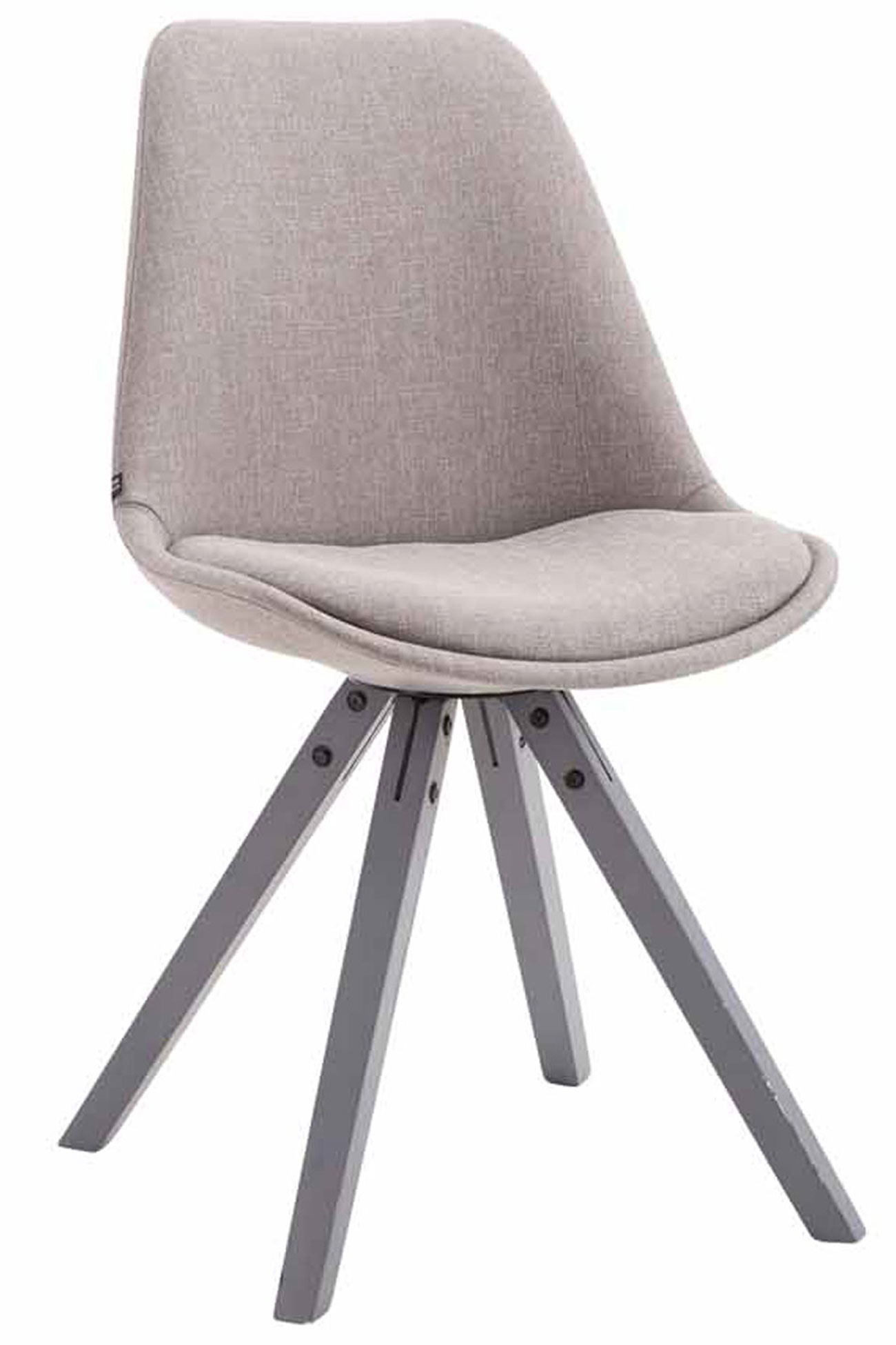 KantoormeubelenPlus Eetkamer - Bezoekersstoel Sievi Stof Square legs G