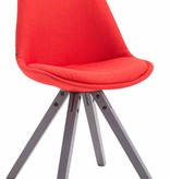 KantoormeubelenPlus Eetkamer - Bezoekersstoel Sievi Stof Square legs G