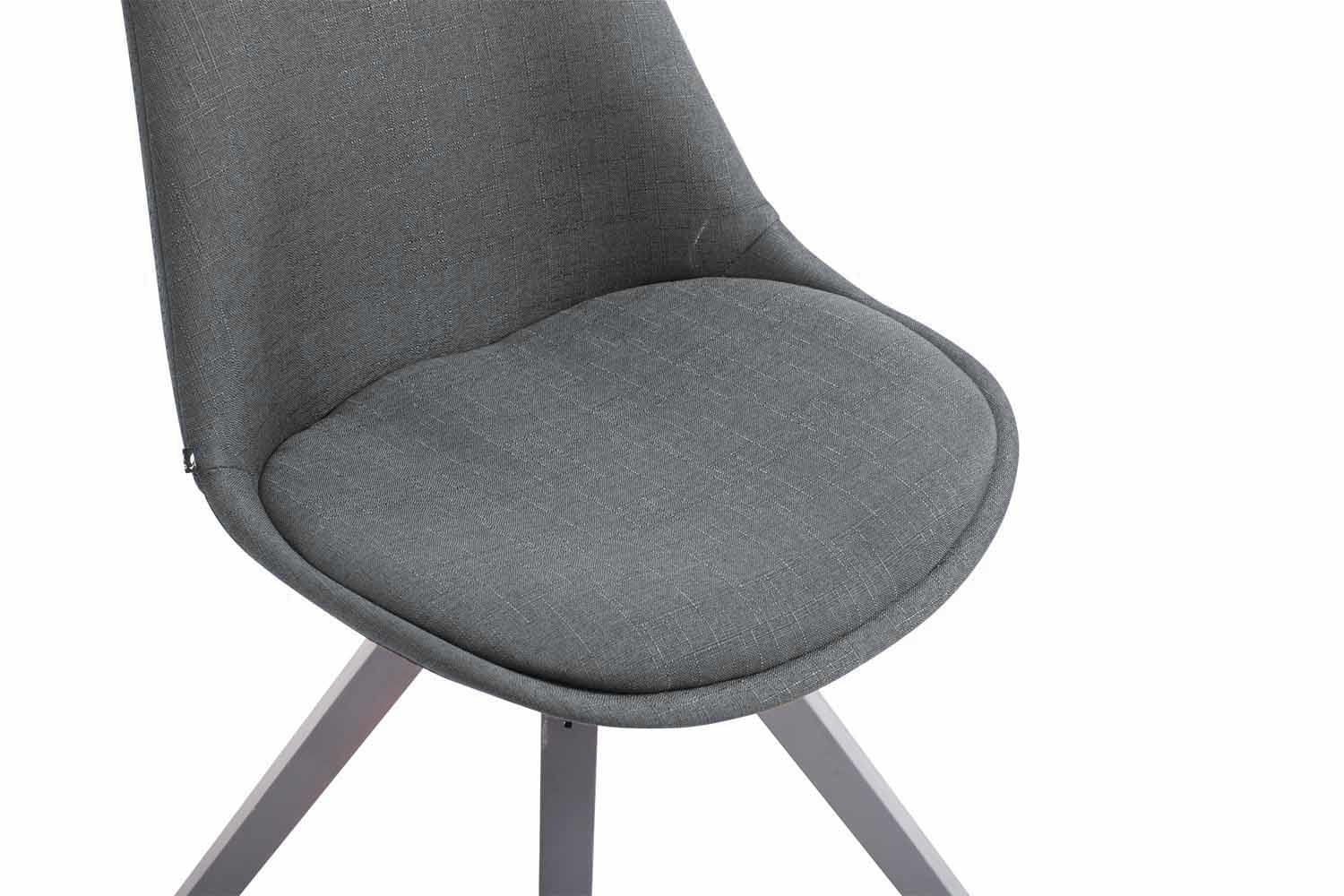 KantoormeubelenPlus Eetkamer - Bezoekersstoel Sievi Stof Square legs G