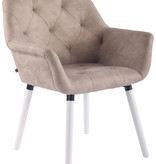 KantoormeubelenPlus Bezoekers - Vergaderstoel Albertslund Vintage Kunstleer WE