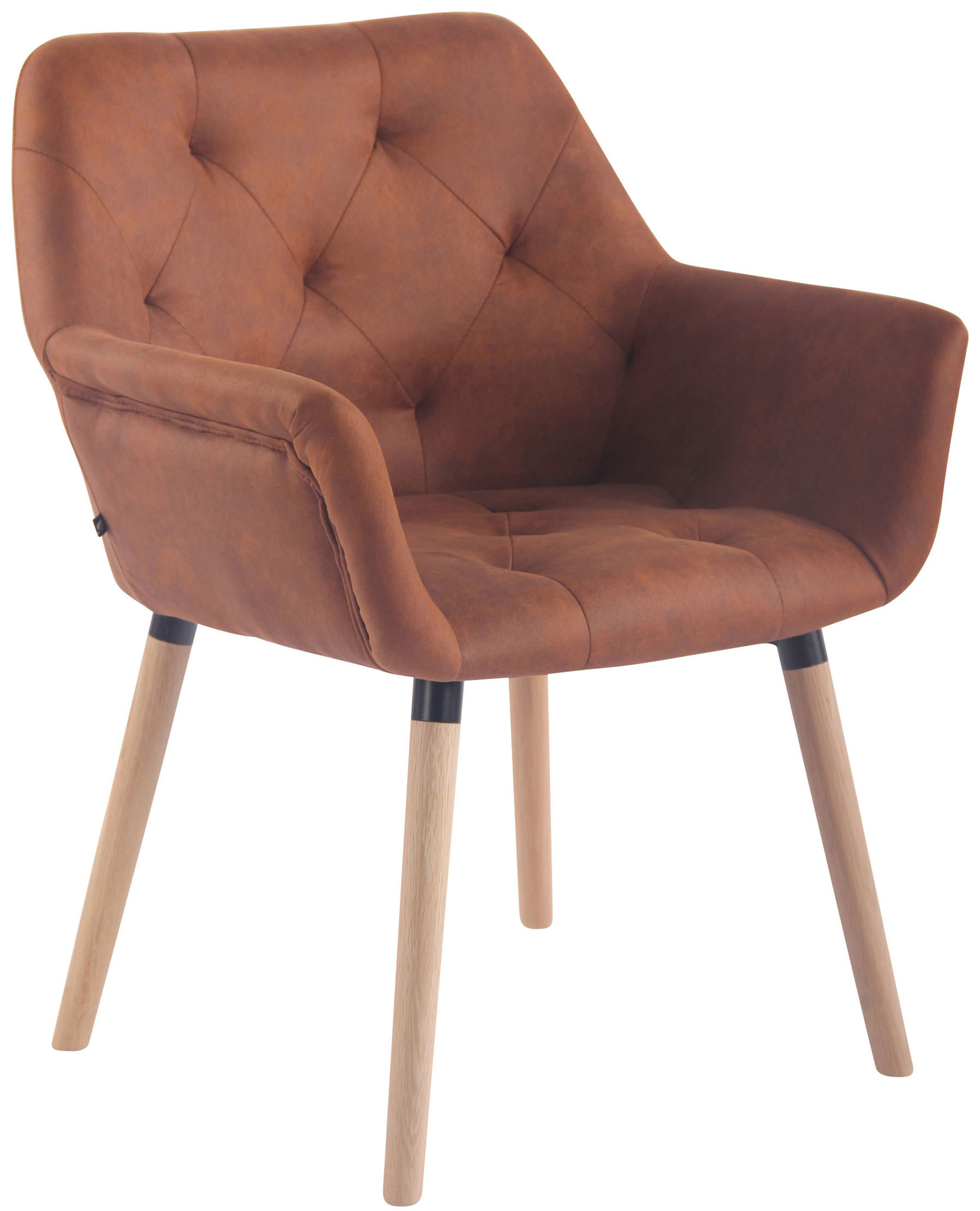 KantoormeubelenPlus Bezoekers - Vergaderstoel Albertslund Vintage Kunstleer NE