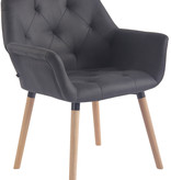 KantoormeubelenPlus Bezoekers - Vergaderstoel Albertslund Vintage Kunstleer NE