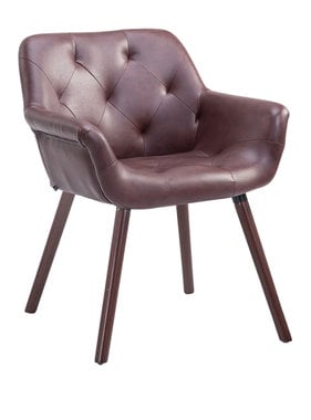 KantoormeubelenPlus Bezoekers - Vergaderstoel Albertslund Kunstleer WALE