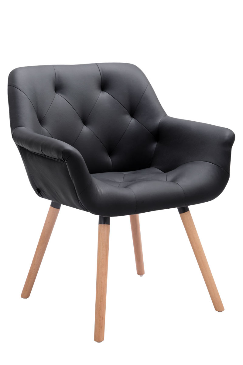 KantoormeubelenPlus Bezoekers - Vergaderstoel Albertslund Kunstleer NE