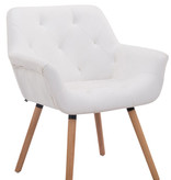 KantoormeubelenPlus Bezoekers - Vergaderstoel Albertslund Kunstleer NE