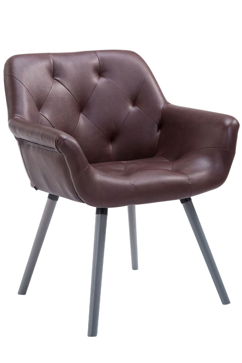 KantoormeubelenPlus Bezoekers - Vergaderstoel Albertslund Kunstleer GB