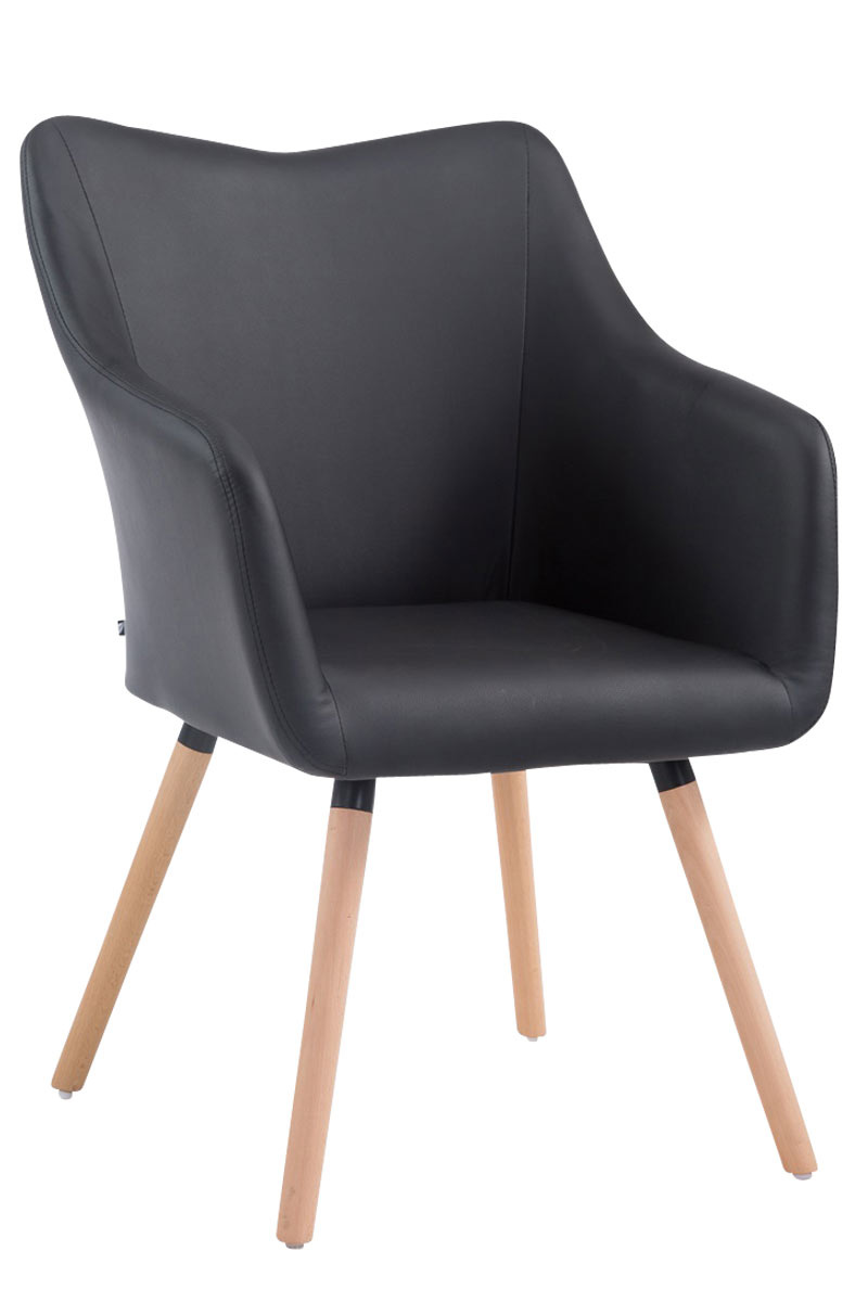 KantoormeubelenPlus Eetkamer - Bezoekersstoel Keitele Kunstleer N