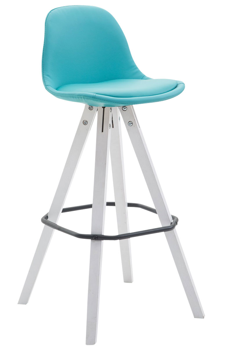 KantoormeubelenPlus Barkruk Kempele Volledig gestoffeerd Kunstleer Vierkant WE