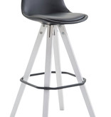 KantoormeubelenPlus Barkruk Kempele Volledig gestoffeerd Kunstleer Vierkant WE