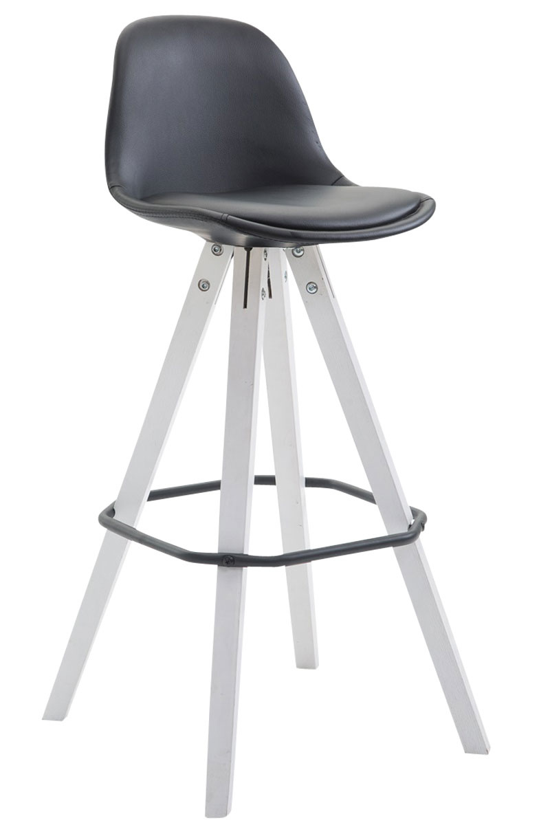 KantoormeubelenPlus Barkruk Kempele Volledig gestoffeerd Kunstleer Vierkant WE